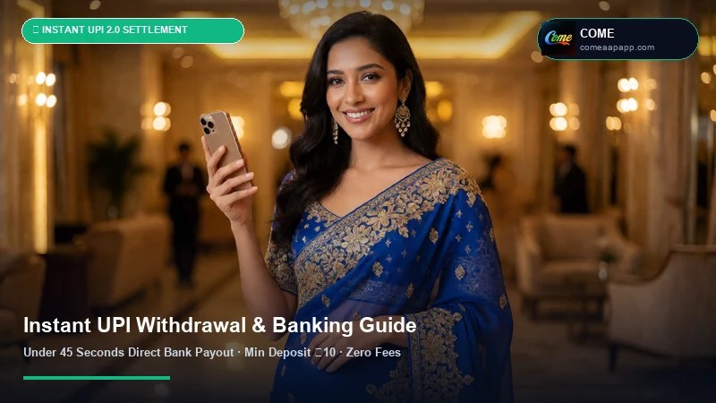 Come Instant UPI Withdrawal & ₹100 INR Deposit Tutorial